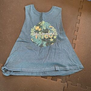 Wags N Weights crop top, M